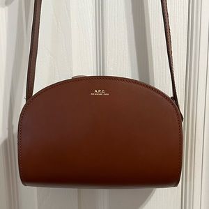 A.P.C. Mini Demi Lune / Half Moon Crossbody Bag